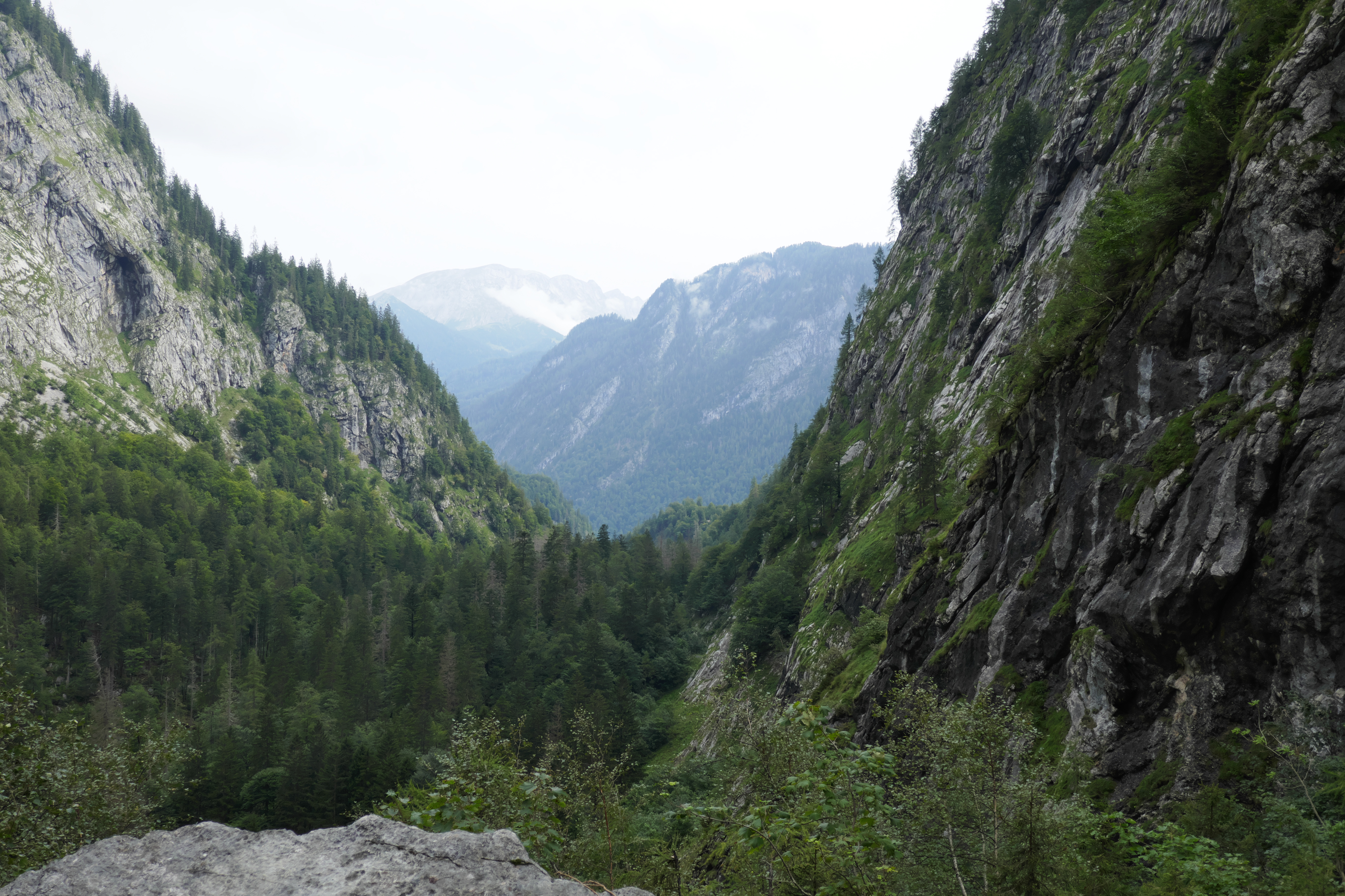 Rückblick aus Saugasse